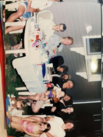 old photo of a family